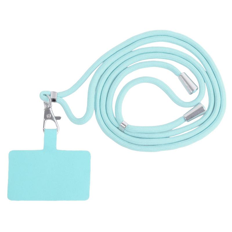 Uniwersalna regulowana smycz do telefonu Anti-lost pasek na smycz odpinany kolorowy sznurek na szyję telefon pasek zabezpieczający brelok do kluczy lina