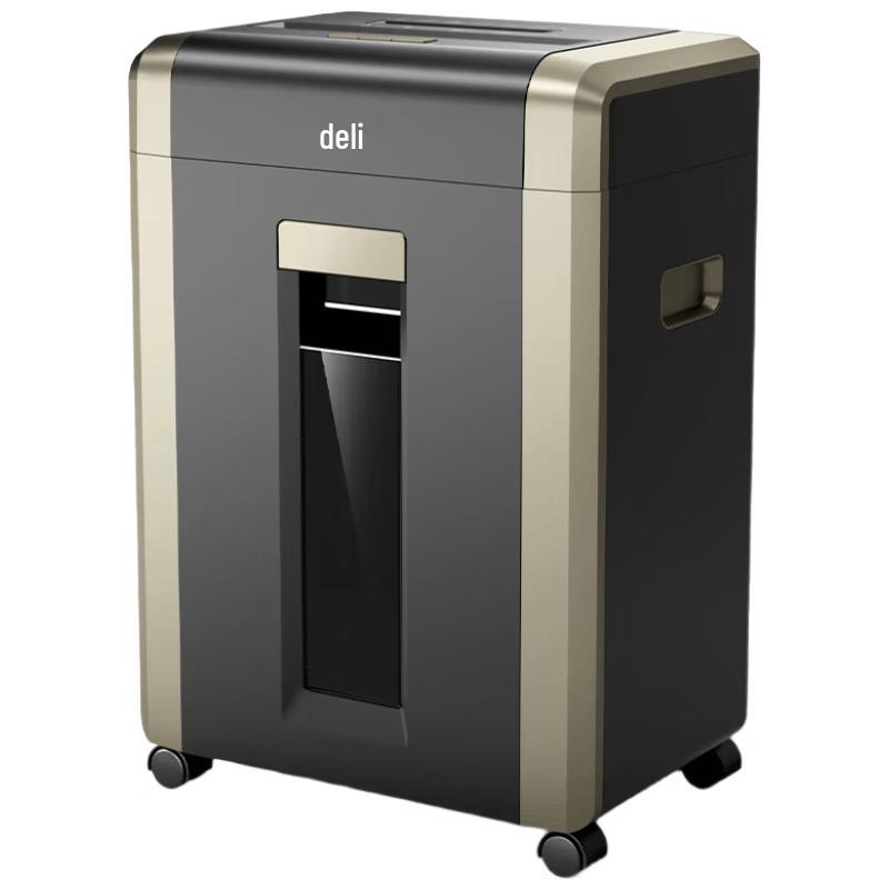 Deli Commercial High-Security Paper Shredder CN plug (adapter included)