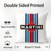 Car Cool M-Martinies Pillow Case Plush Fabric Soft Double Sided Print Sofa Cushion Cover Throw Pillow Covers