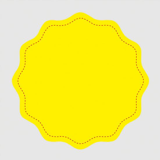 Рекламная ценник-наклейка - Большой размер Поп-рекламная этикетка