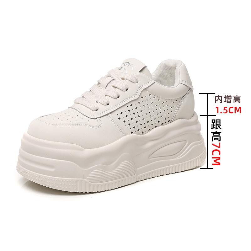 

thick-soled German training shoes for women s 2025 spring and autumn new popular versatile white shoes, student soft-soled sports and leisure board s 40
