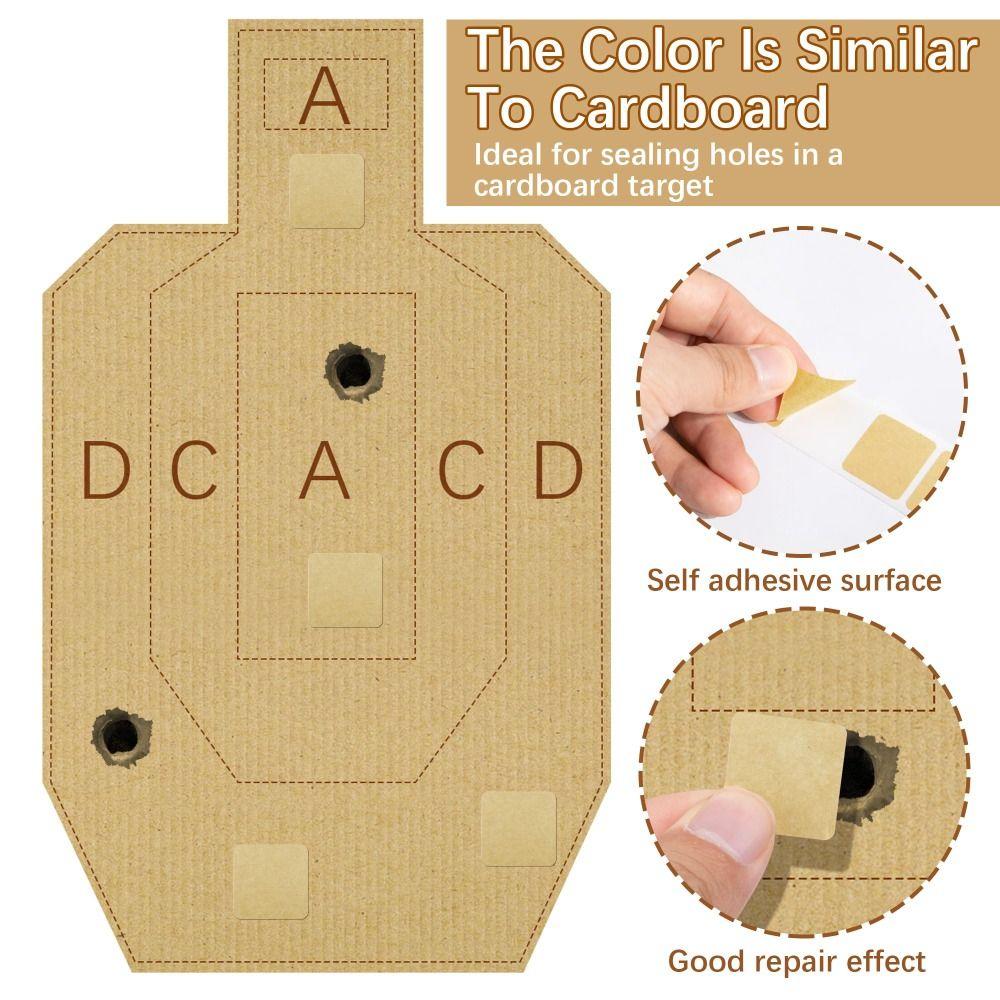 For Long&Short Range Square Target Pasters Outdoor Shooting Target Stickers New Target Stickers
