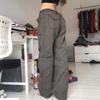 Tuta Unisex Retro High-Street Usurata Multi-tasche: Pantaloni dritti slim alla moda, vestibilità morbida