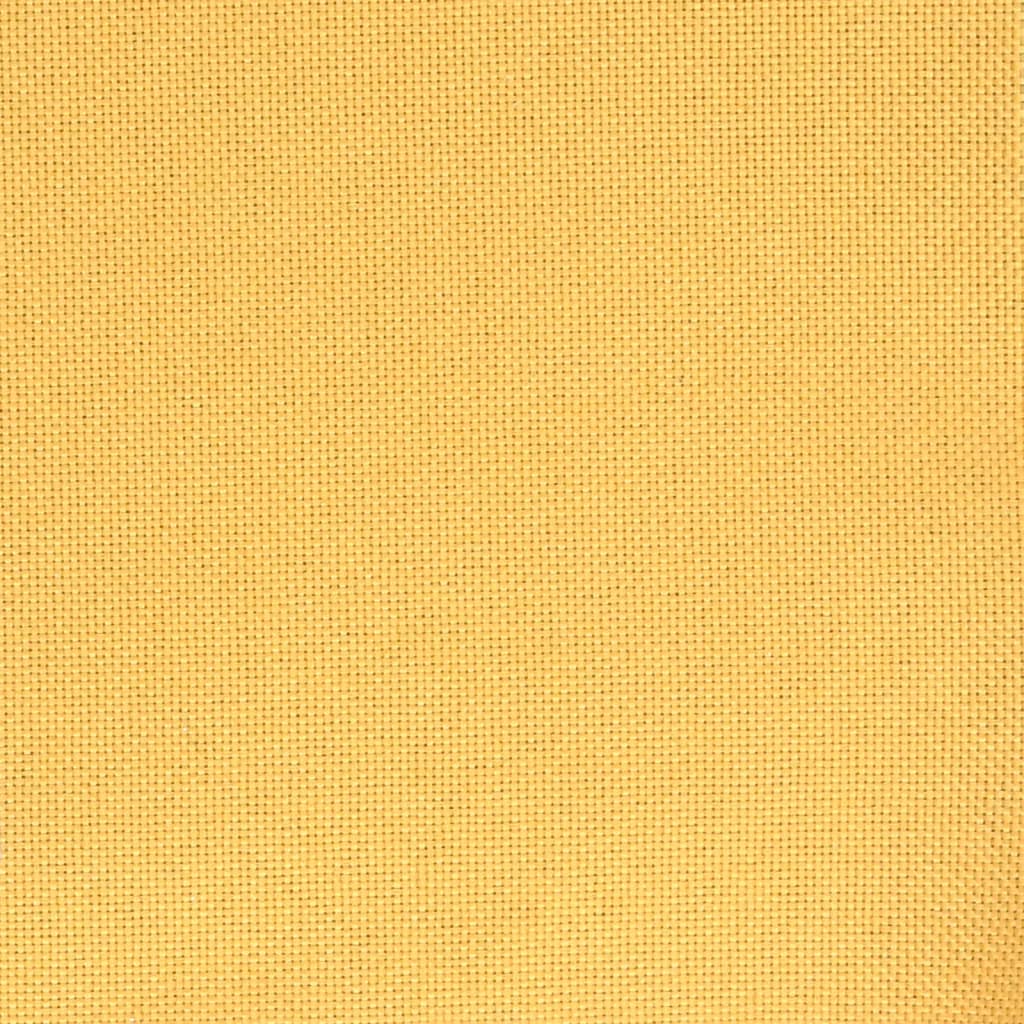Office Chair Swivel Mustard Yellow Fabric