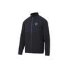 Li Ning Down Jackets Men's Black Stand Collar Moderate Down Jacket AYMT159-1