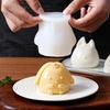 DIY Silicone Pudding Jelly Mold Food Grade Cartoon Mousse Maker Heat Resistant Non Stick Ice Cube Tray For Home Baking Kitchen