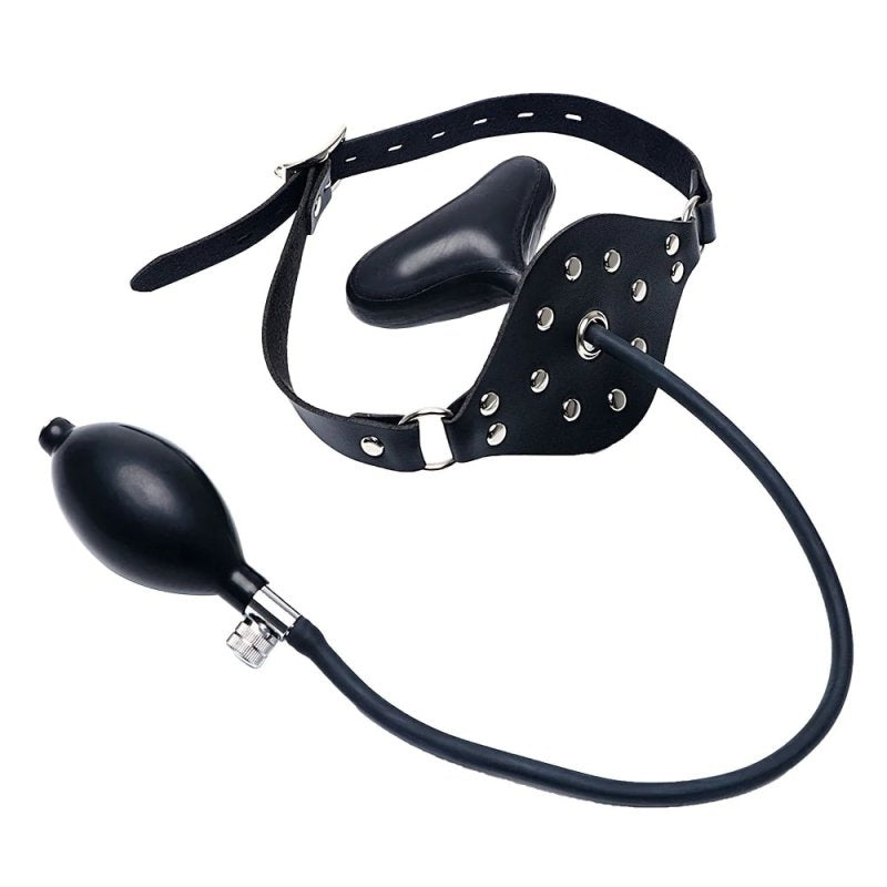 Bâillon gonflable Kinky Gag Noir - KINKgear - Baillons BDSM