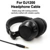 3.5mm Headphone Cable For EAH-DJ1200 beast ProMixr Headphone,High Fidelitys Sound Quality 6.35mm Gold Plate Adapter