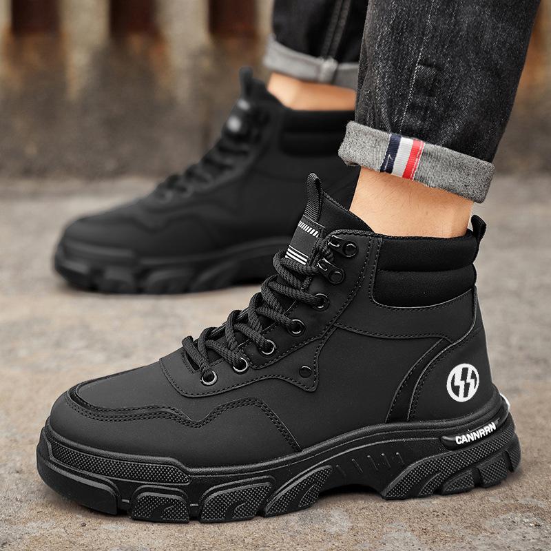 Men Sneakers 2026 Outdoor Tactical Breathable Combat Boots Outdoor Hiking Winter Shoes Light Non-slip Men Desert Ankle Boots New