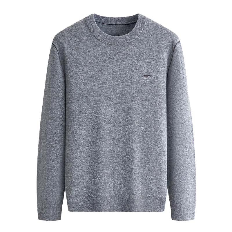 

SEPTWOLVES Men s Thin Cashmere Round Neck Pullover Sweater M