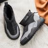 Autumn and winter new snow boots men's warm casual cotton boots outdoor fashion help warm daily men's shoes