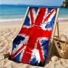 British Flag Artwork Beach Towel, Quick-drying, Easy To Care For, Suitable for Both Fitness and Beach Vacations,Sports Essential