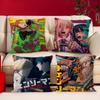 Anime Chainsaw Man Pillowcases Home Bedding Decorative Pillow Cover Wedding Super Soft Pillow Case