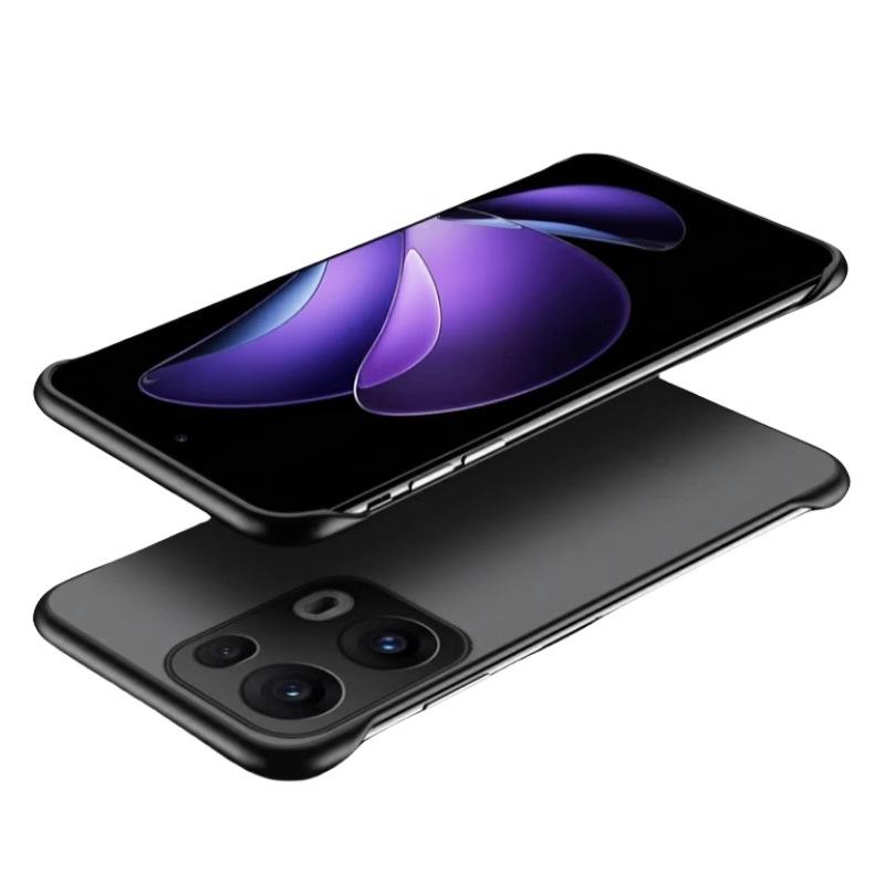 Applicable To Opporeno14pro Mobile Phone Case Without Border Transparent Matte Reno14 Ultra-thin Anti-drop Protective Case Por