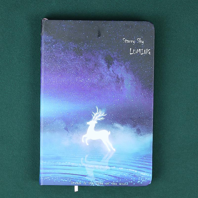 Retro Starry Sky Student Diary: Full-Color Planner Notebook