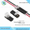 LED Quick Connect Solderless Interlocking 2P Wire Terminal