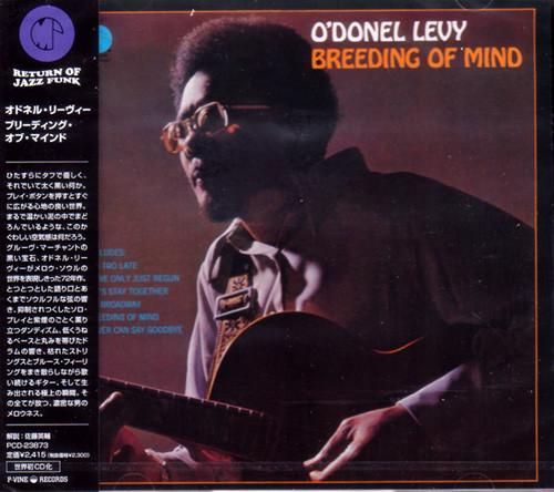 

CD O DONEL LEVY - Breeding Of Mind PCD23873,GM507 P-Vine Records, 2007 Japan ObiRock Used