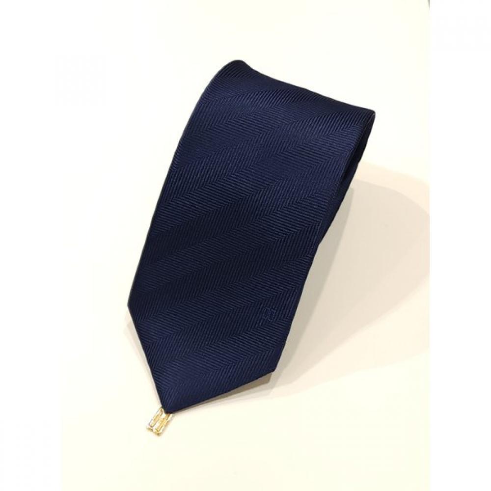 

Daks 2026 Ss Silk100 Herringbone Pattern Navy Tie Dmg1acf1234n1 Single option