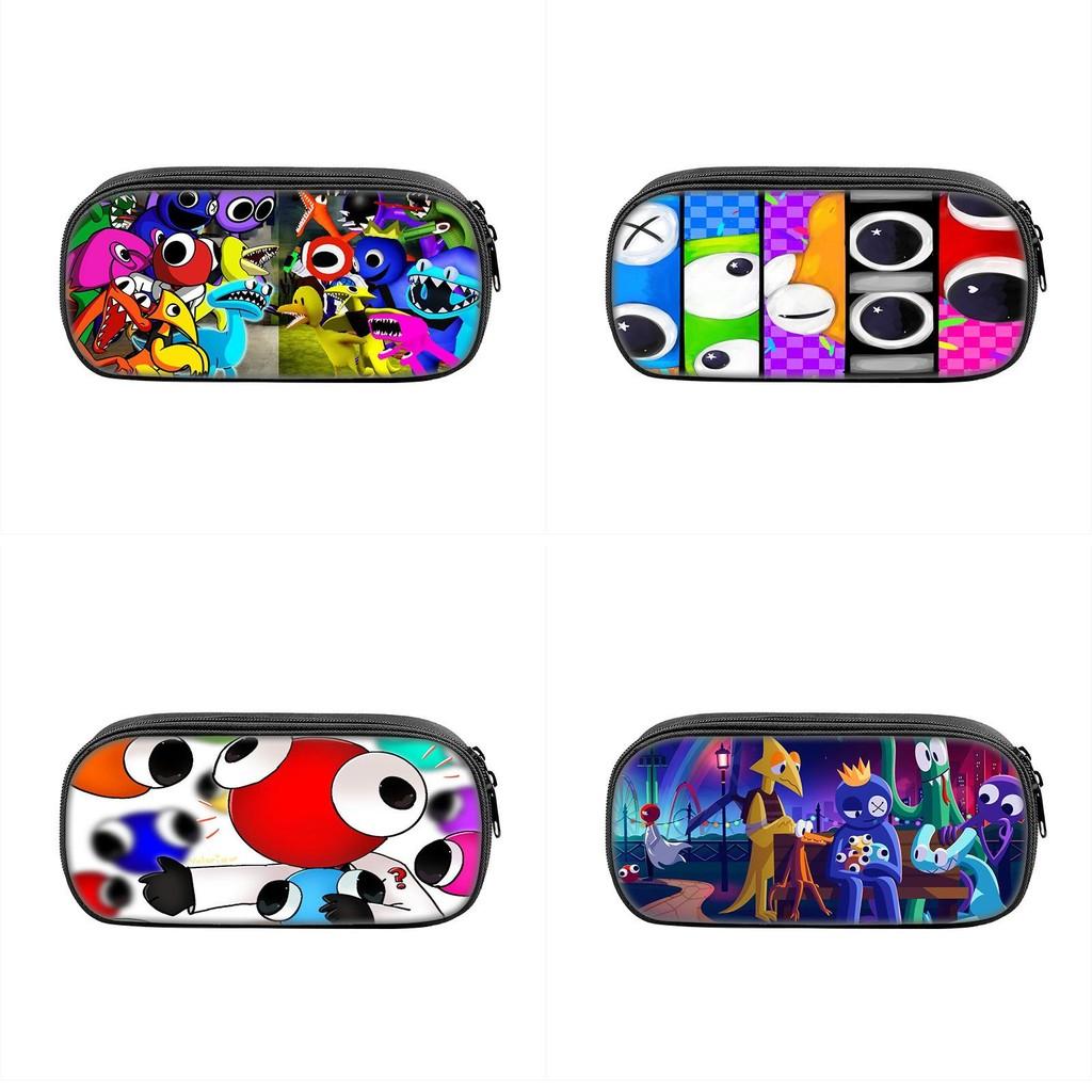 Stylish Rainbow Friends 2 Pencil Case Convenient And Versatile Stationery Bag
