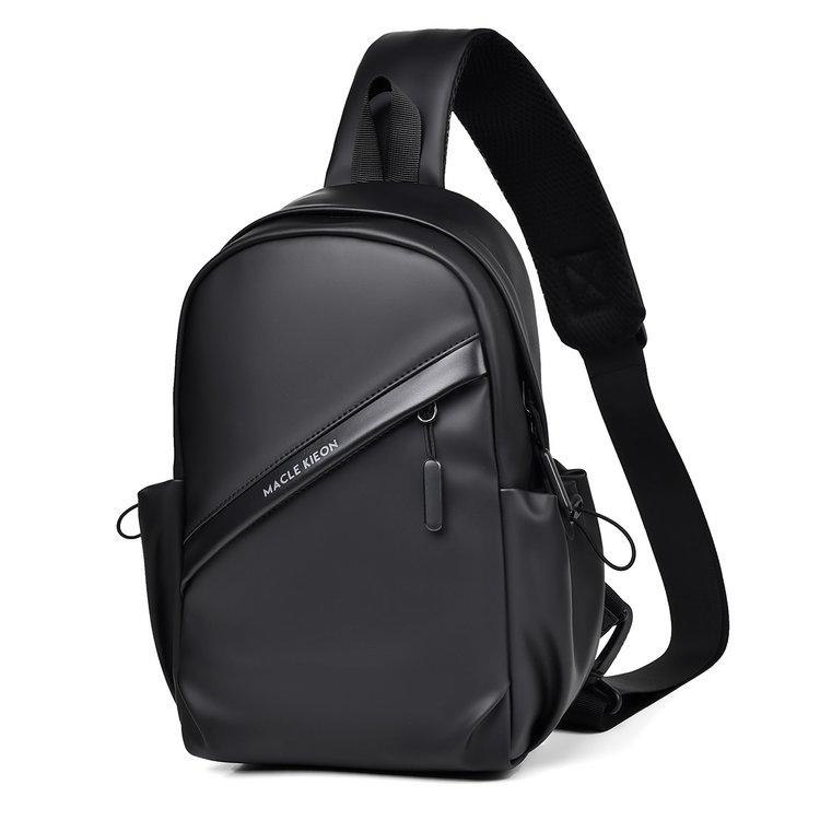 Trendy Men's Chest Sling Bag Stylish Crossbody Backpack for Daily & Outdoor Use