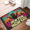 MADAFAKAS Carpet Pattern Mat Outdoor Non-slip Easy To Clean Cat Rug Resistant Doormat Washroom Entrance Decor Washable Carpet