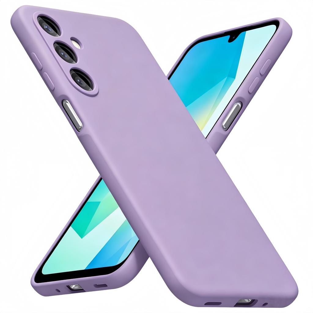 Noble Fashion Solid Colour Shockproof Protective Liquid Silicone Case For Samsung Galaxy A16 5G/4G