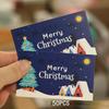50packs Christmas Scratch Cards with Santa,Merry Designs -Self-Scratchable Holiday reward tickets,DIY Gift Tags for Party Favors