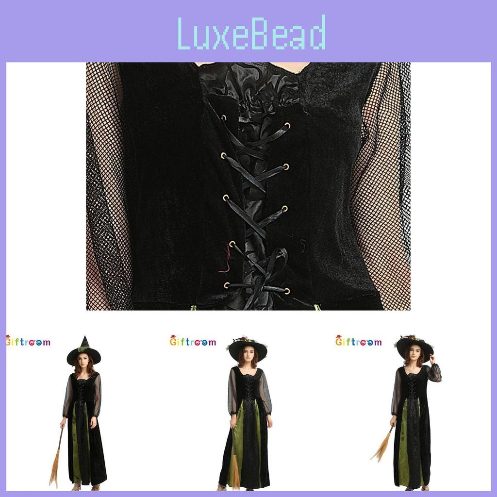 Captivating Green Feathered Witch Costume For Women Ideal For Stage And Costume Parties