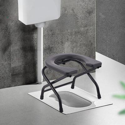 30cm/38cm Sprchová židle Heavy Duty Nerezová ocel Toaletní židle Sedátko Domácí Přenosné Sedátko na toaletu pro seniory