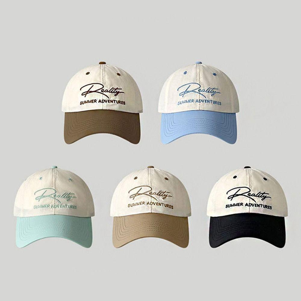 Quick Drying Letter Baseball Hat Embroidered Sun Hat Embroidery Baseball Cap  Cycling