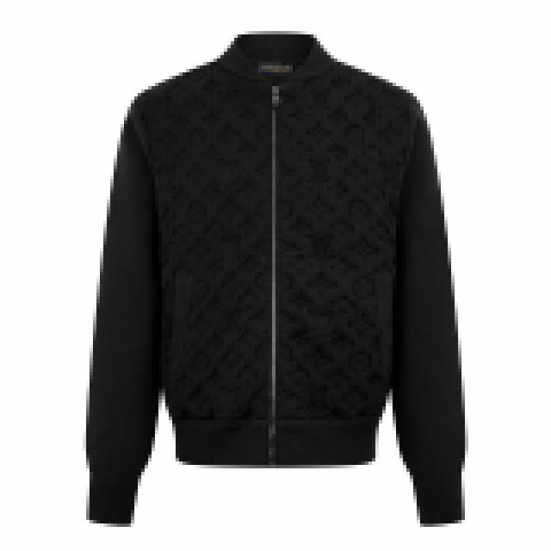 

Padded Wool Pilot Jacket: Unisex Windproof Workwear for Autumn & Winter M чорний
