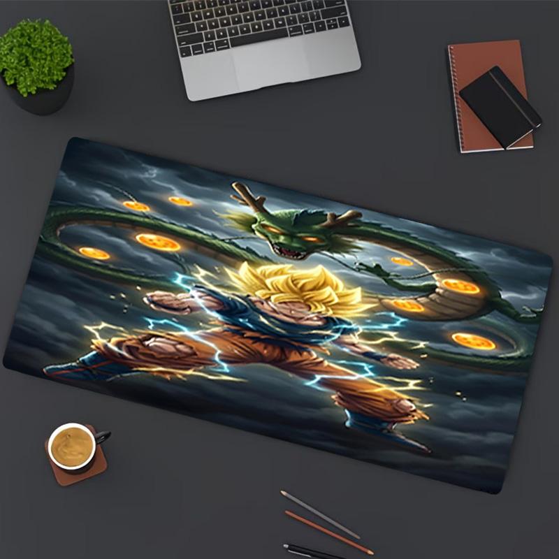 DRAGON BALL Print Mouse Pad, for Keyboard Pad Laptop PC Mat for Office Home Use, Desk Decor, Perfect Birthday Gift for Gamers