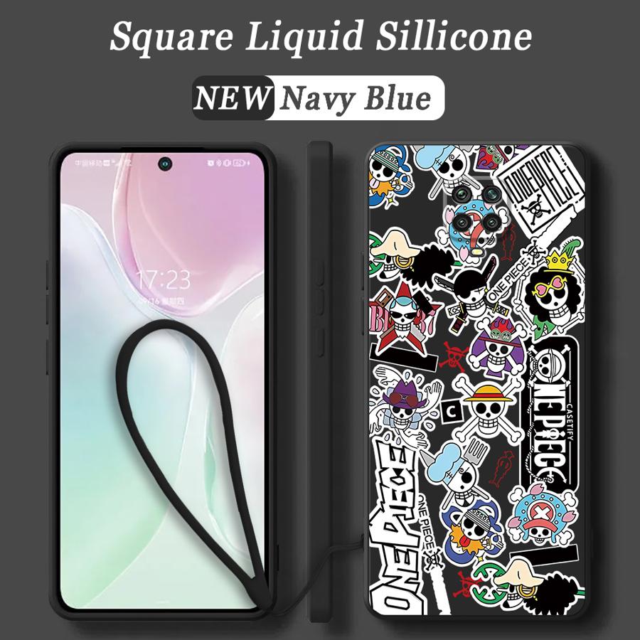 

Cartoon One Piece Retro Logo Phone Cover Case for Xiaomi Redmi Note 14 Pro Plus 9 11 8 Note 13 12 11S 10 Lite 9S 12S Redmi Note 14 4G (Global)