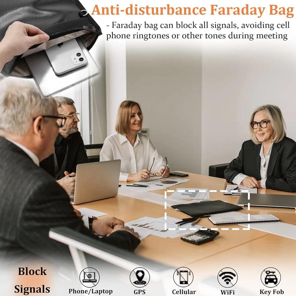 Ohňovzdorné Vodotesné Sklenené Vlákno RFID Tienenie Faraday Kľúčenka