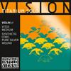 Thomastik Violin Strings Vision Titanium Solo Synthetic Core Titanium Ball To Remove;re Spun Silver. 4/4; Way