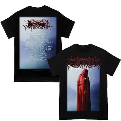 Lorna Shore Rocker Pánské Dámské Bavlněné Tričko s Krátkým Rukávem Kapela Hip Hopové Tričko Streetwear Černé Tričko 2025 Letní Topy Oblečení