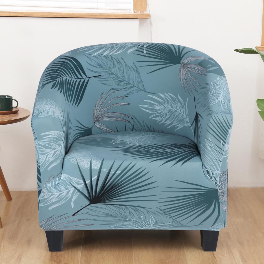 Spandex Coffee Tub Sofa Couch Cover Armchair Seat Protector Washable Dust-proof Furniture Slipcover for Banquet Bar High Stretch
