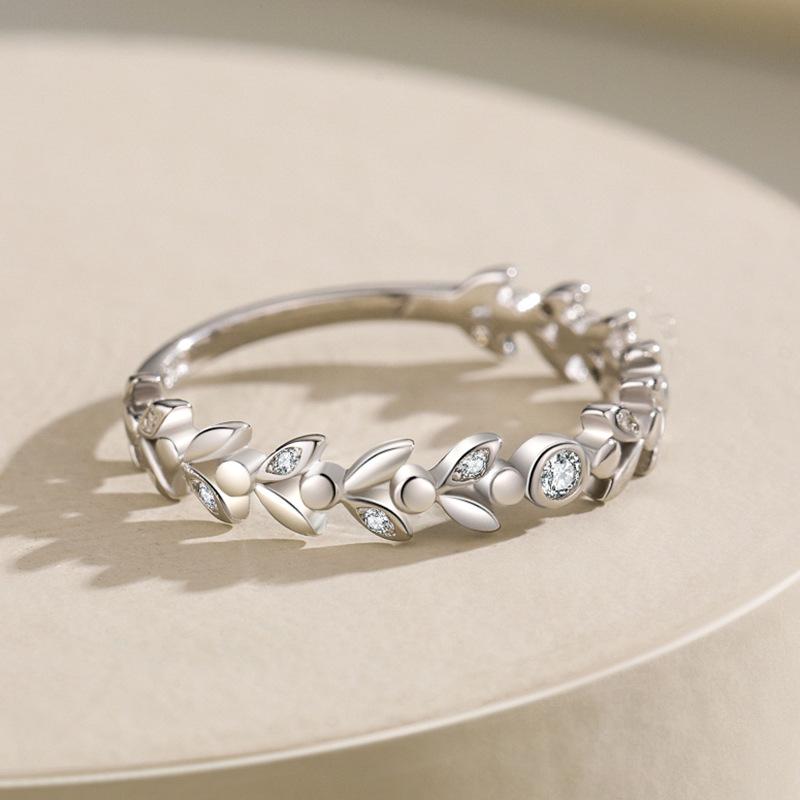 Tancise Classic 925 Sterling Silver Zircon Ring Ladies Jewelry Promesse de mariage Cadeau de fête