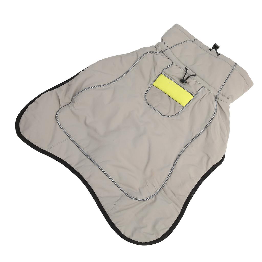 Dog Winter Coat Waterproof Adjustable Chest Soft Thickened Dog Warm Jacket Vest for Indoor Outdoor