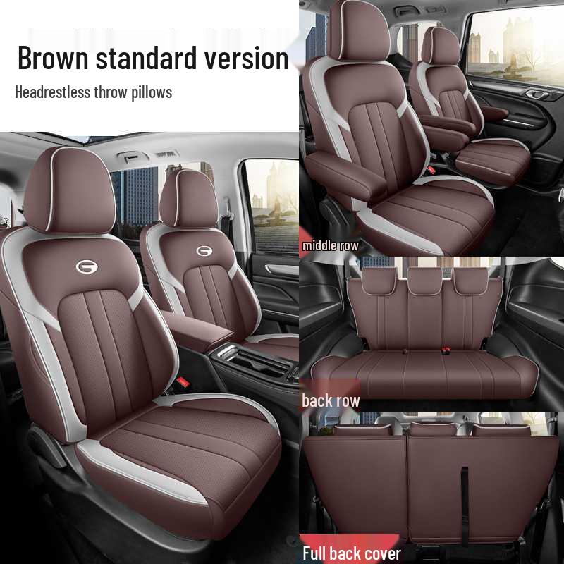 2025 Model GAC Trumpchi M6 MAX 270T WDCT Luxury Car Seat Cover, All-Season Full Surround Design