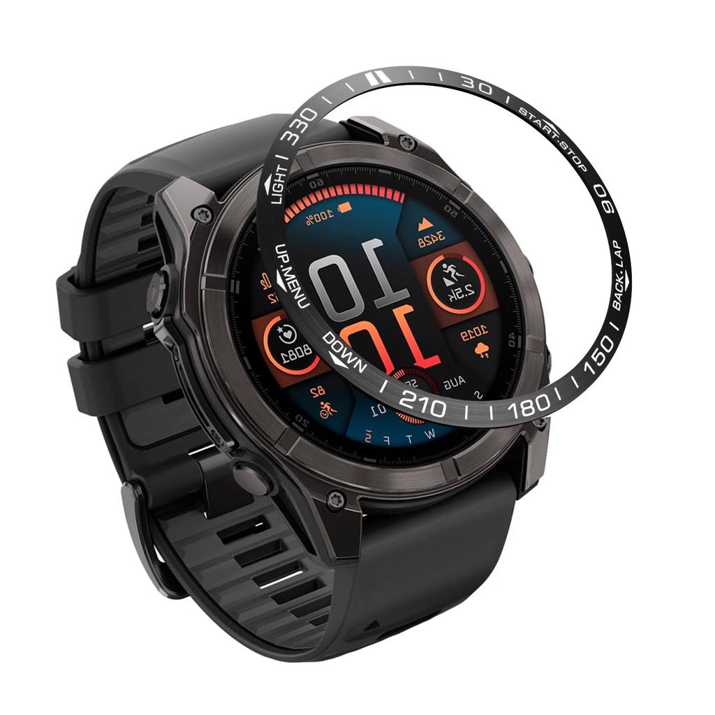 Smart Watch Metal Bezel for Garmin Fenix 7 7S 7X Epix Gen 2 8 47mm 51mm Steel Case Bumper Cover Ring Replacement Accessories