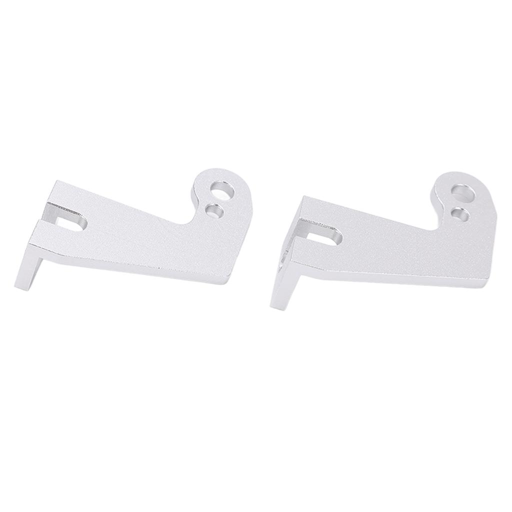 2PCS RC Model Car Aluminum Alloy Gear Box Bracket for Traxxas ClodbusTer Bullhead Trucks