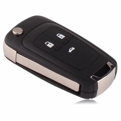 3 Button Flip Folding Remote Car Key Shell For Chevrolet For Cruze Epica Lova Camaro Impala