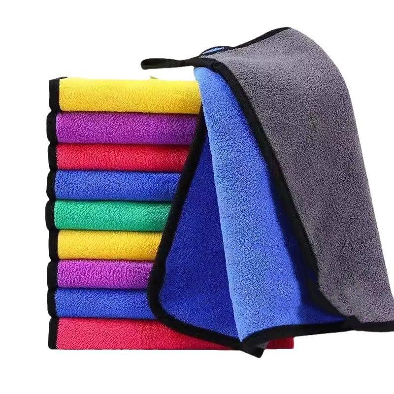 Thickened Absorbent Towel: Multipurpose for Cars, Pets, and Kitchens