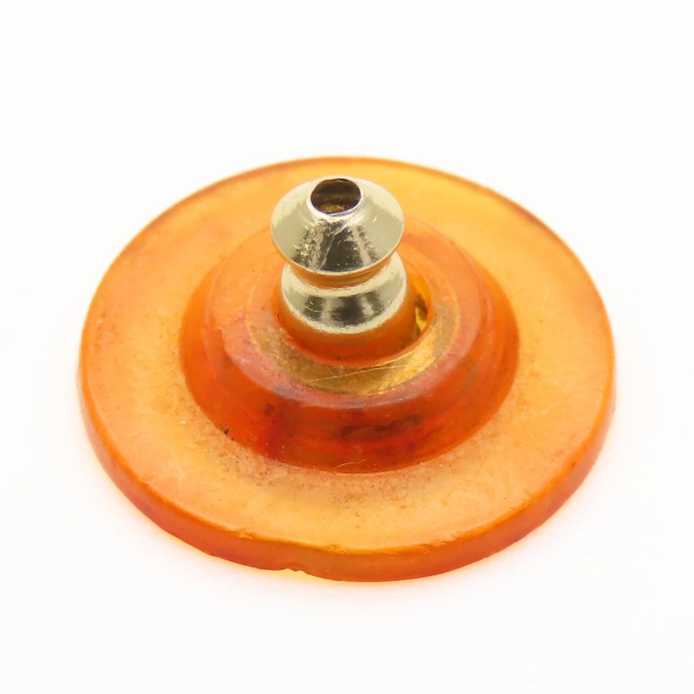 Used SWAROVSKI Pierce metal/Rhinestone 3.0g Gold Halfling