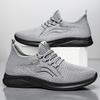 Men's Shoes Sneakers Large Size Lightweight Single Shoes Breathable Mesh Shoes Soft Sole Comfortable Running Shoes Versatile Casual Shoes