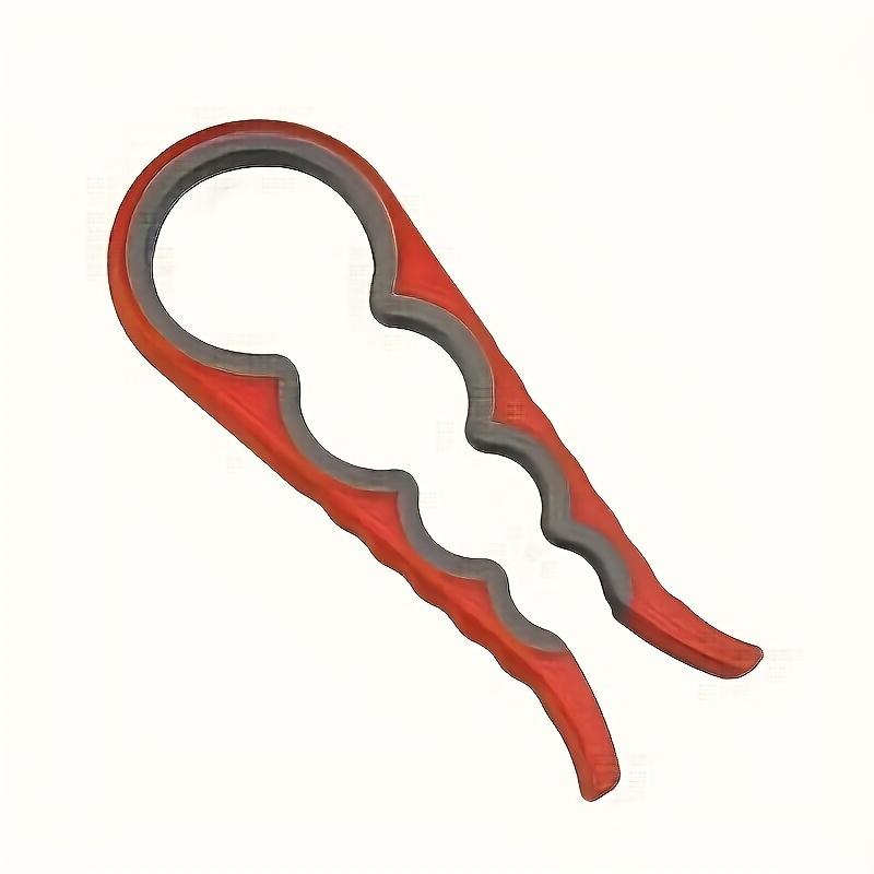 

1 шт. 4-в-1 многофункциональный открывалка для банок и съемник крышек для бутылок - портативный, с нескользящей ручкой, идеально подходит для использования на кухне и в баре - идеальный подарок на вечеринку для страдающих