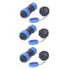 3 Pcs SP21 Aviation Connector 2 Pin IP68 Waterproof Rear Nut Connector AC500V 30A
