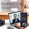 Hy-Undai Hy-T26 Pro Language Translator - New Translation Headphones Wireless High Precision Translation Headphones Support 75 Languages Play Music