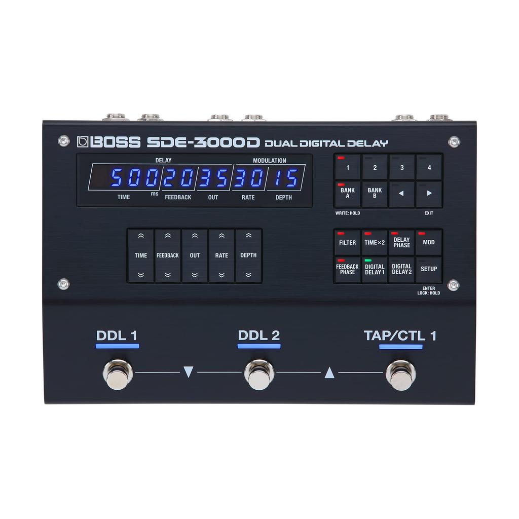 BOSS SDE-3000D Dual Digital Delay Delay SDE3000D BOSS